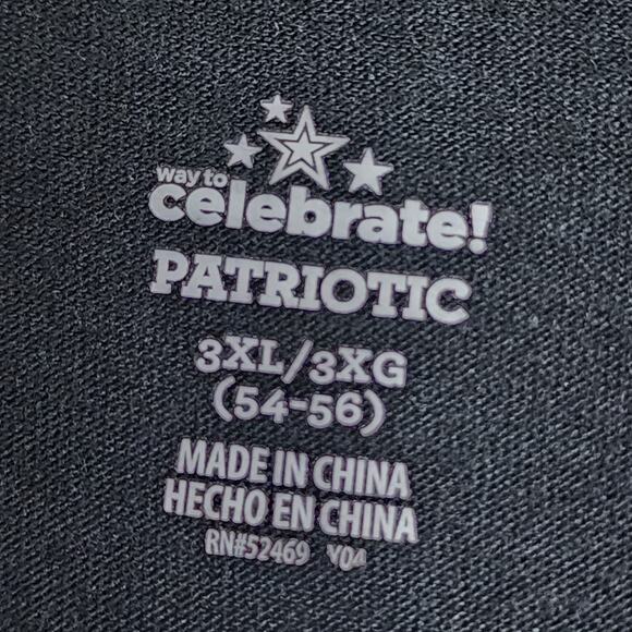 American Open Road 3XL Black Tee Shirt - Picture 3 of 5